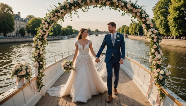 Guide Ultime : Organiser un Mariage Féérique sur un Bateau à Paris